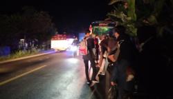 Bus Tujuan Medan-Bengkulu Nyaris Terbakar di Labusel, Penumpang Panik Selamatkan Diri