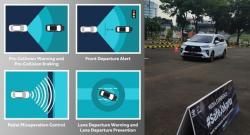 Menguji Fitur Anti Tabrakan Pre-Callision Warning dan Braking pada Veloz