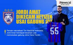 Infografis Jordi Amat Dikecam Netizen usai Gabung JDT