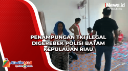 Penampungan TKI Ilegal Digerebek Polisi Batam Kepulauan Riau