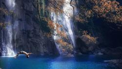 Keindahan Curug Cikaso dengan Mitos Penguasaan Nyi Blorong hingga Prabu Siliwangi