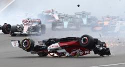 Zhou Guanyu Lolos Kecelakaan Maut Mobil Terbalik F1 GP Inggris, Pembalap China Itu Bilang Begini