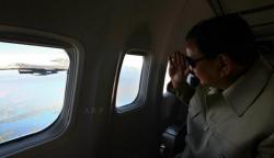 Elang-Elang Muda TNI AU Kawal Kedatangannya di Langit Iswahjudi, Prabowo Teteskan Air Mata