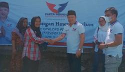 Rayakan Idul Adha, DPW Perindo Jambi Bagikan Ratusan Paket Daging Kurban ke Warga