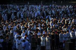  Pemprov Jabar Gelar Salat Idul Adha 1443 H di Lapangan Gasibu 