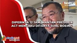 Diperiksa 12 Jam, Mantan Presiden ACT Mengaku Ditanya Soal Boeing