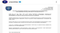 Viral, Laga PSPS Riau vs Kelantan FC Gagal, Polresta Pekanbaru Disebut Minta Uang Keamanan Rp40 Juta