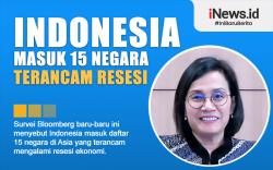 Infografis Indonesia Masuk 15 Negara Terancam Resesi