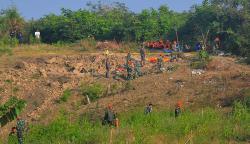 Ini Lokasi Pesawat Tempur TNI AU Jatuh di Desa Nginggil Blora