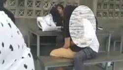 Viral 2 Sejoli Bermesraan di Kafe Sukabumi, Tangan Pria Gerayangan