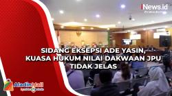 Sidang Eksepsi Ade Yasin, Kuasa Hukum Nilai Dakwaan JPU Tidak Jelas