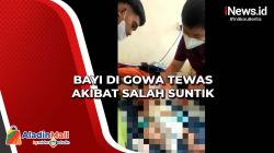 Bayi di Gowa Tewas akibat Salah Suntik