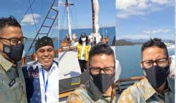 Sandiaga Uno Berbagi Keseruan Berlayar dengan Kapal Phinisi ke Pulau Rinca  