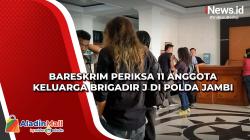 Bareskrim Periksa 11 Anggota Keluarga Brigadir J di Polda Jambi