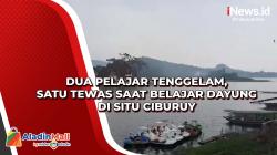 Dua Pelajar Tenggelam, Satu Tewas saat Belajar Dayung di Situ Ciburuy