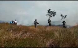Lahan Gambut Seluas 100 Hektare di OKI Terbakar