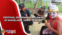 Festival Dolanan Hari Anak di Magelang Jawa Tengah