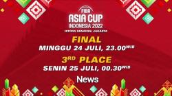 Hari Ini! FIBA Asia Cup 2022 Memasuki Partai Puncak, LIVE Hanya di iNews