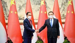 Pertemuan Bilateral Presiden Jokowi - PM China Li Keqiang