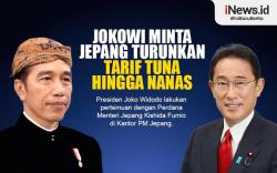 Infografis Jokowi Minta Jepang Turunkan Tarif Tuna hingga Nanas