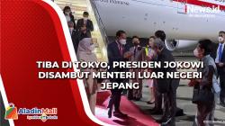 Tiba di Tokyo, Presiden Jokowi Disambut Menteri Luar Negeri Jepang