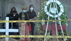 Suasana Pembongkaran Makam Brigadir J untuk Autopsi Ulang