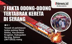 Infografis Fakta Odong-Odong Tertabrak Kereta di Serang