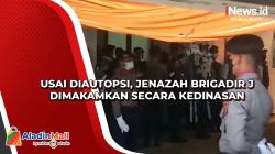 Usai Diautopsi, Jenazah Brigadir J Dimakamkan secara Kedinasan