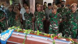 Tanpa Upacara Militer, Begini Suasana Pemakaman Kopda Muslimin di Kendal