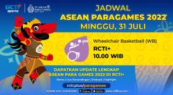 Link Live Streaming ASEAN Para Games 2022 Hari Ini: Tim Basket Kursi Roda Indonesia Vs Kamboja<