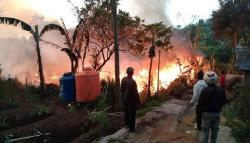 Kandang Ayam di Cipanas Cianjur Terbakar Hebat, Pemilik Rugi Rp1,2 Miliar<