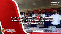 40.405 Jiwa Warga Sukabumi Diselamatkan dari Ancaman Bahaya Narkoba