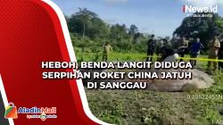 Heboh, Benda Langit Diduga Serpihan Roket China Jatuh di Sanggau