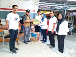 DPD Perindo Palu Serahkan Bantuan Korban Banjir Bandang di Torue Parigi Moutong