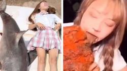 Nekat Mukbang Satwa Dilindungi hingga Viral, Food Vlogger Cantik Ini Diamankan Polisi
