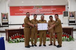 Gubernur Inisiasi Pembangunan Universitas di DAS Barito, Sekda Kalteng Gelar Raker