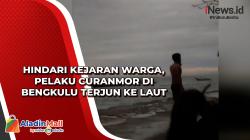  Hindari Kejaran Warga, Pelaku Curanmor di Bengkulu Terjun ke Laut