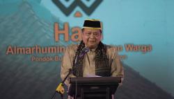 Di Haul Almarhumin Sesepuh dan Warga Ponpes Buntet Cirebon, Airlangga: Berkat Doa Ulama, Ekonomi Tumbuh Stabil