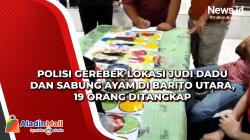 Polisi Gerebek Lokasi Judi Dadu dan Sabung Ayam di Barito Utara, 19 Orang Ditangkap