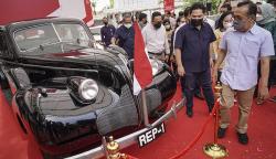 Sambut HUT RI, Mobil-Mobil Kepresidenan Nongkrong di Sarinah
