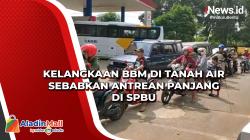 Kelangkaan BBM di Tanah Air Sebabkan Antrean Panjang di SPBU