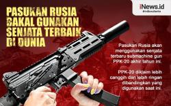 Infografis Senjata Baru untuk Pasukan Rusia, SMG dan Sniper Canggih