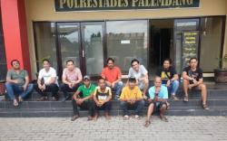  Meresahkan Sopir Truk, 4 Pemalak di Kertapati Palembang Ditangkap Polisi 