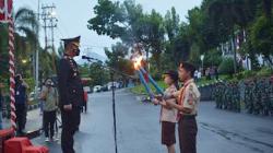 Pertahankan Tradisi Kemiliteran, Upacara Taptu Sambut HUT Kemerdekaan Digelar di Bitung