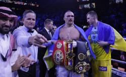 Hasil Tinju Dunia: Kalahkan Anthony Joshua, Oleksandr Usyk Pertahankan Sabuk Kelas Berat
