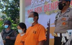 Pasutri di Denpasar Jual Bakso Sambil Edarkan 2.500 Pil Koplo, Pelanggan Pekerja Bangunan <