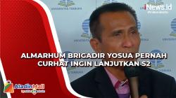 Almarhum Brigadir Yosua Pernah Curhat Ingin Lanjutkan S2