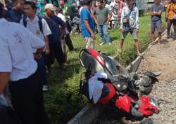 Tragis, 2 Pelajar di Serdangbedagai Tewas Tertabrak Kereta Api