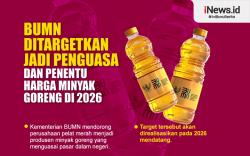 Infografis BUMN Ditargetkan Jadi Penguasa dan Penentu Harga Minyak Goreng di 2026