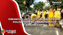 Dibangun untuk Cegah Balap Liar, Polisi Tidur di Danau Sunter Dibongkar